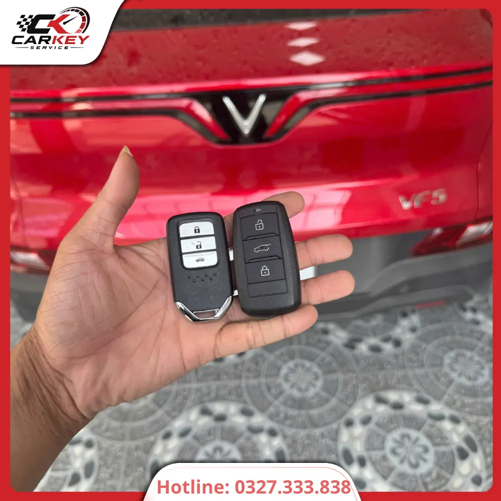 Làm Chìa Khóa VF8 Giá Rẻ Hà Nội