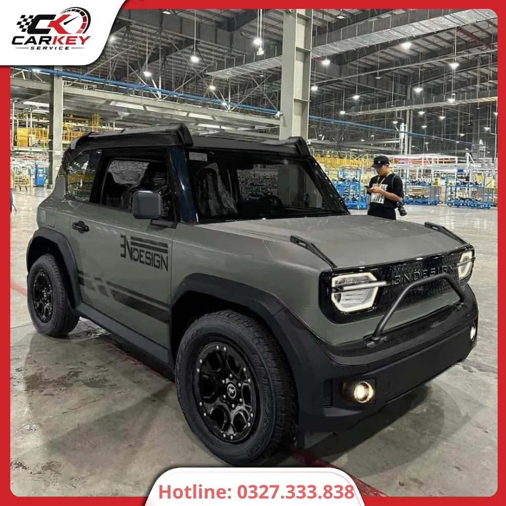 Độ Chìa Khóa Thông Minh VF3 Hà Nội
