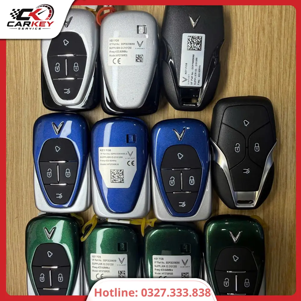 Độ Chìa Khóa Thông Minh VF3 Hà Nội