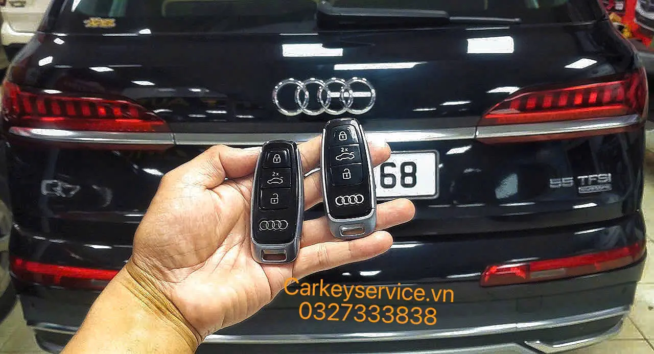 Làm chìa khóa xe Audi