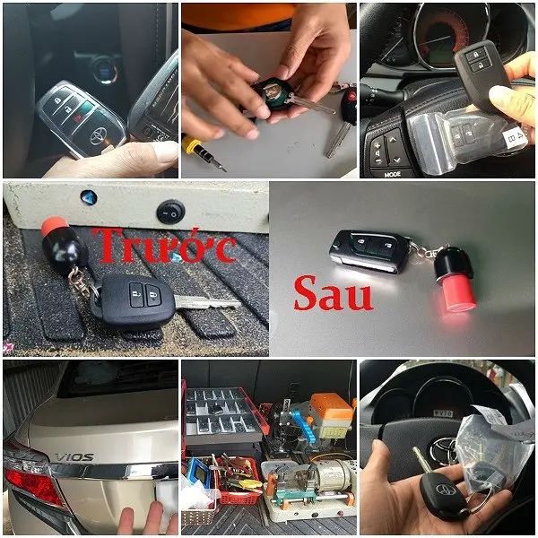 Làm Chìa Khóa Xe Toyota